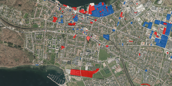 Jordforureningskort på Østre Hougvej 25, 5500 Middelfart