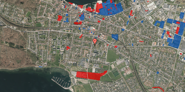 Jordforureningskort på Østre Hougvej 33, 5500 Middelfart