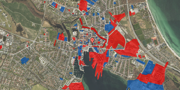 Jordforureningskort på Adelgade 9, st. th, 5800 Nyborg