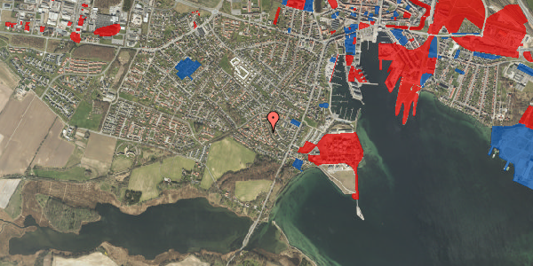 Jordforureningskort på Ahornvej 19, 5800 Nyborg