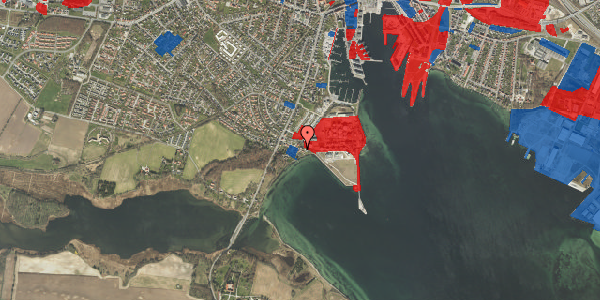 Jordforureningskort på Ansgarsvej 12, 5800 Nyborg