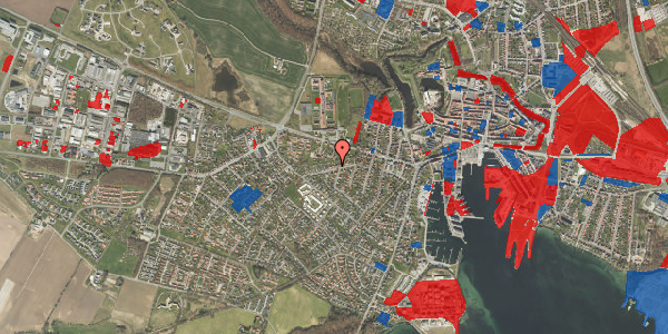 Jordforureningskort på Bøgevej 22, 5800 Nyborg