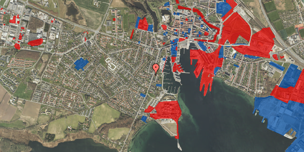 Jordforureningskort på Dyrehavevej 34, 5800 Nyborg