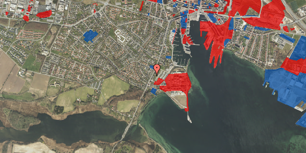 Jordforureningskort på Dyrehavevej 75, 5800 Nyborg