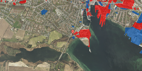 Jordforureningskort på Dyrehavevej 87, 5800 Nyborg