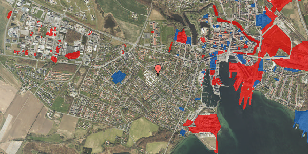 Jordforureningskort på Egeparken 22, 5800 Nyborg