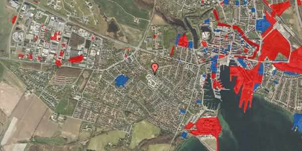 Jordforureningskort på Egevej 16, 5800 Nyborg