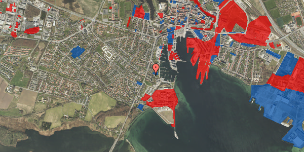 Jordforureningskort på Fjordbakken 12, 5800 Nyborg