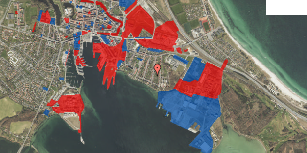 Jordforureningskort på Fjordvej 33, 5800 Nyborg