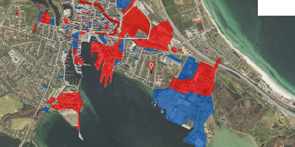 Jordforureningskort på Fjordvej 34, st. , 5800 Nyborg