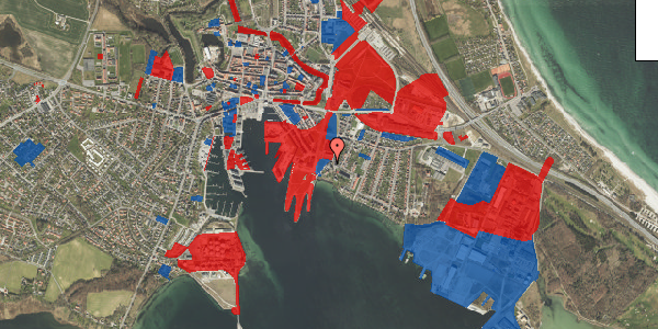Jordforureningskort på Færgevej 1, 1. mf, 5800 Nyborg