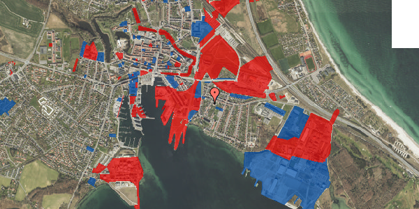 Jordforureningskort på Gartnergade 21, 5800 Nyborg