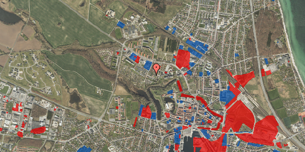 Jordforureningskort på Grejsdalen 7, 5800 Nyborg