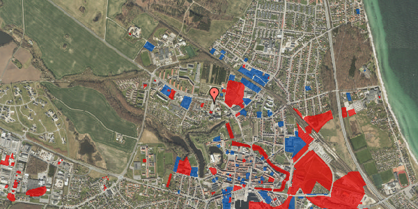 Jordforureningskort på Grejsdalen 24, 5800 Nyborg