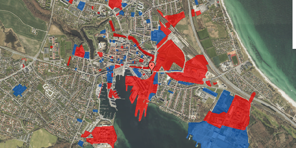 Jordforureningskort på Havnegade 28, 1. 11, 5800 Nyborg