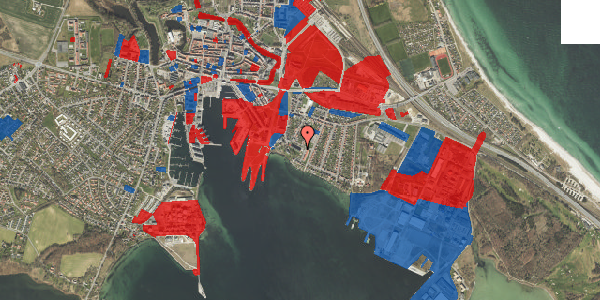 Jordforureningskort på Holmegårdsvej 1, 1. tv, 5800 Nyborg