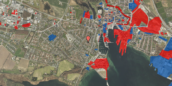 Jordforureningskort på Holms Alle 16, 5800 Nyborg