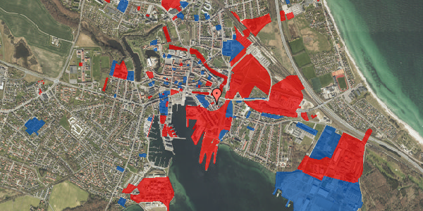 Jordforureningskort på Jernbanegade 11, 1. tv, 5800 Nyborg