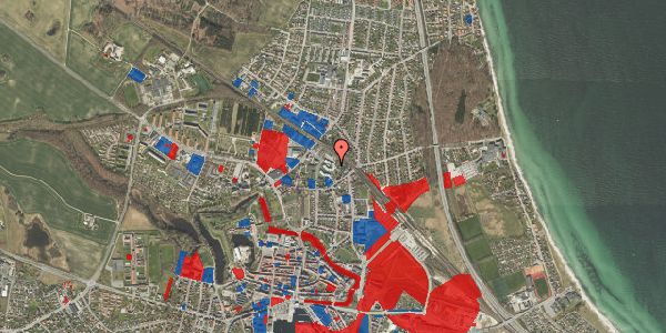 Jordforureningskort på Johs.Høirupsvej 40, 2. th, 5800 Nyborg