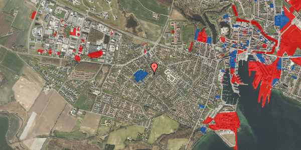 Jordforureningskort på Karensvej 4A, 5800 Nyborg