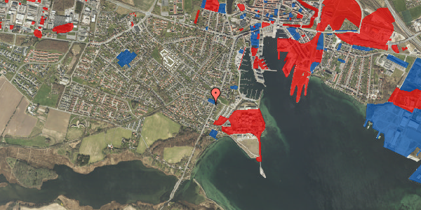 Jordforureningskort på Kastanievænget 1, 5800 Nyborg