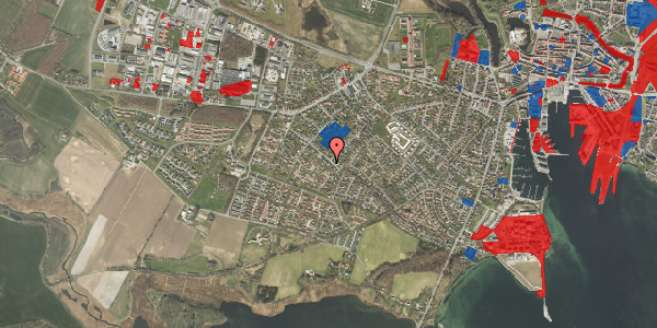 Jordforureningskort på Kirstensvej 18, 5800 Nyborg