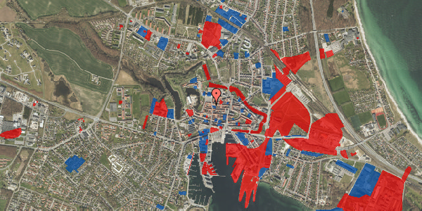 Jordforureningskort på Korsgade 2B, st. , 5800 Nyborg