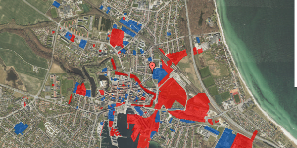 Jordforureningskort på Kronprinsensgade 8, 1. , 5800 Nyborg