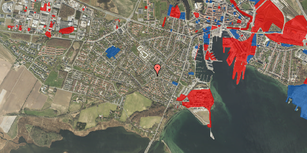 Jordforureningskort på Magnolievænget 3, 5800 Nyborg