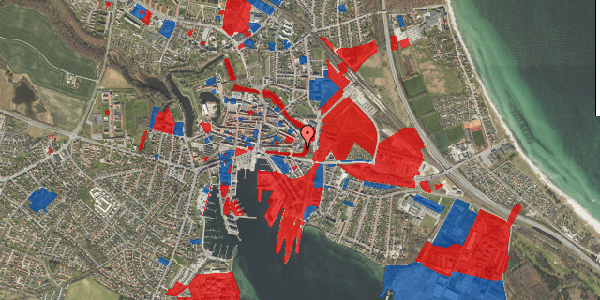 Jordforureningskort på Nybrogade 2B, st. th, 5800 Nyborg