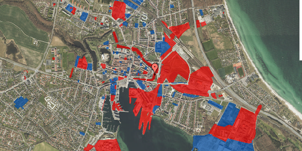 Jordforureningskort på Nybrogade 4, 5800 Nyborg