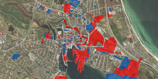 Jordforureningskort på Nyenstad 8, 5800 Nyborg