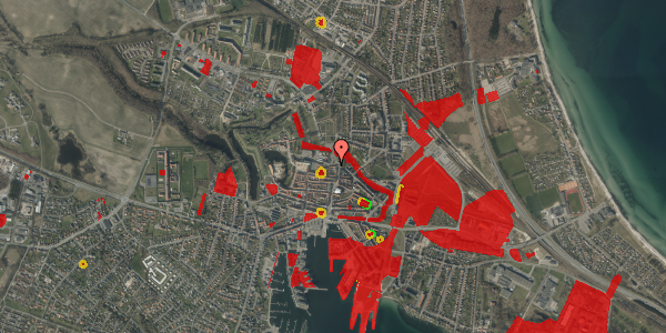 Jordforureningskort på Nørrevoldgade 34, st. , 5800 Nyborg
