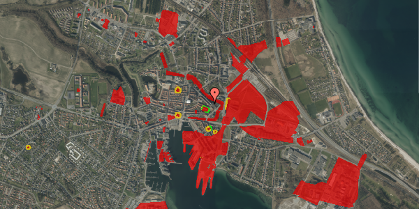 Jordforureningskort på Nørrevoldgade 80, 1. , 5800 Nyborg