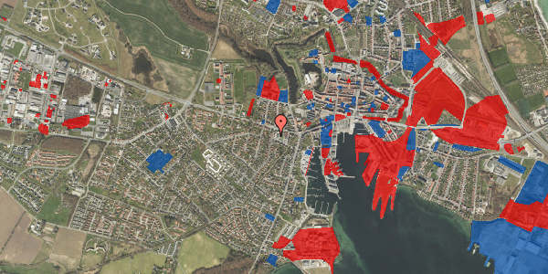 Jordforureningskort på Pilevej 3, 5800 Nyborg