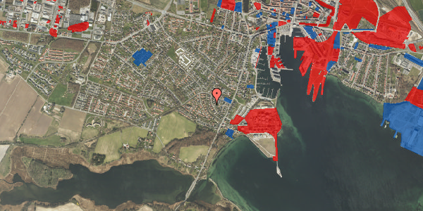 Jordforureningskort på Pæonvænget 12, 5800 Nyborg