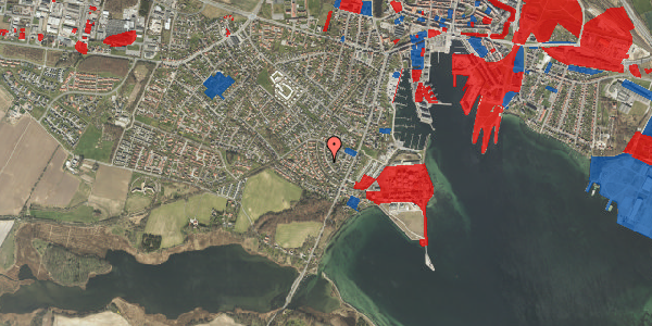 Jordforureningskort på Pæonvænget 14, 5800 Nyborg