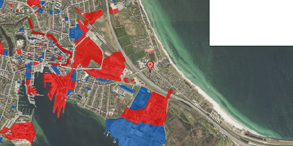 Jordforureningskort på Rylevej 8, 5800 Nyborg