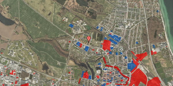 Jordforureningskort på Sprotoften 4, 2. th, 5800 Nyborg