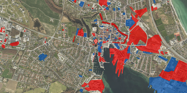 Jordforureningskort på Strandvejen 34, 2. th, 5800 Nyborg