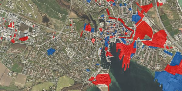 Jordforureningskort på Tværvej 7, 1. , 5800 Nyborg