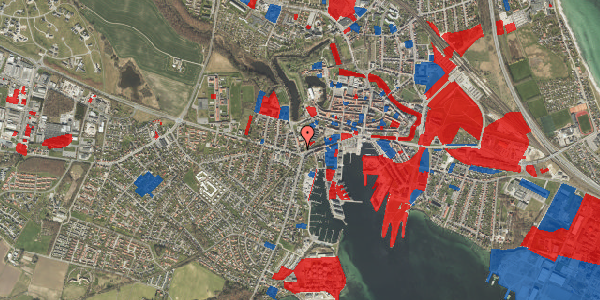 Jordforureningskort på Tårnvej 4, st. , 5800 Nyborg