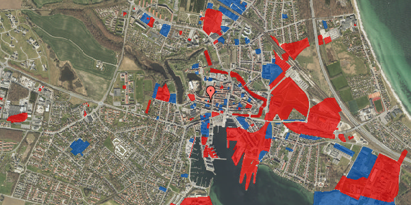 Jordforureningskort på Vestervoldgade 15, st. , 5800 Nyborg