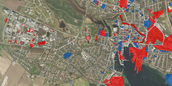 Jordforureningskort på Vindingevej 59, 5800 Nyborg