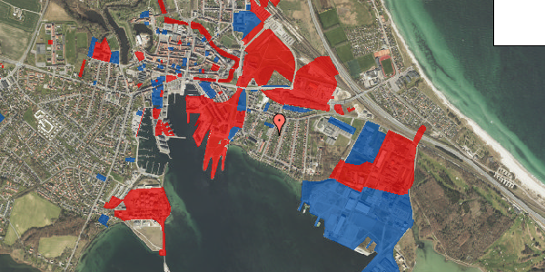 Jordforureningskort på Vognmandsvej 17, 5800 Nyborg