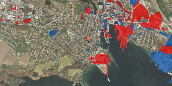 Jordforureningskort på Vænget 11, 5800 Nyborg