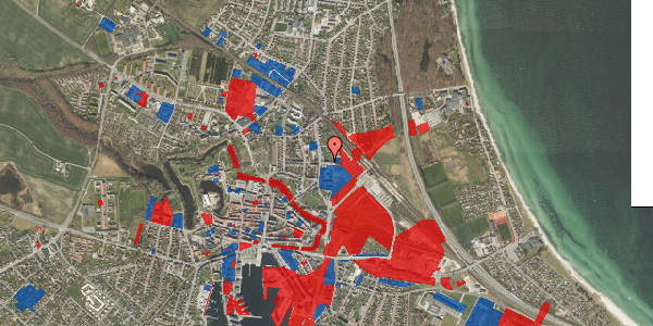 Jordforureningskort på Wørishøffersgade 31, 1. th, 5800 Nyborg