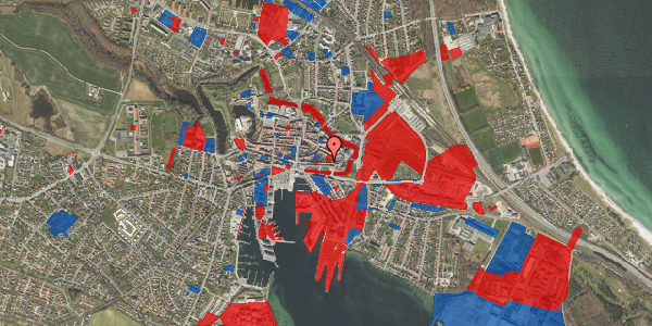 Jordforureningskort på Østervoldgade 83, st. tv, 5800 Nyborg