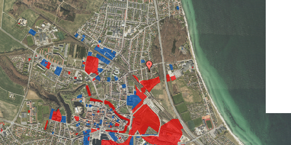 Jordforureningskort på Årsleffsgade 8, st. , 5800 Nyborg