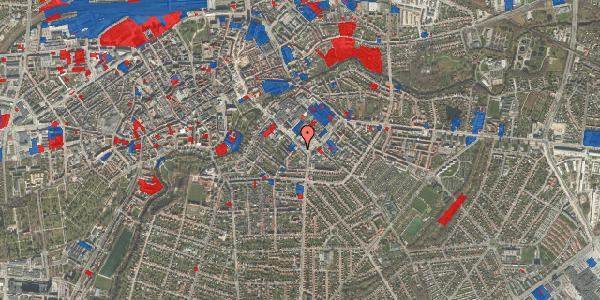 Jordforureningskort på Albanigade 49, 5000 Odense C